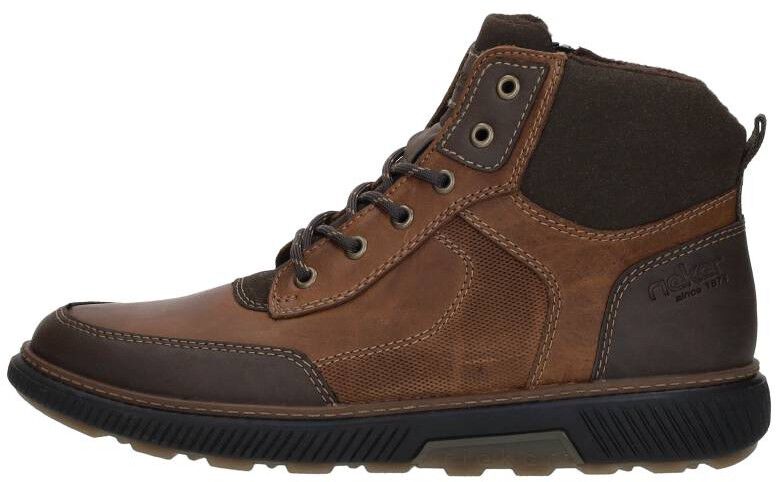 Rieker Veterschoenen Hoog cognac
