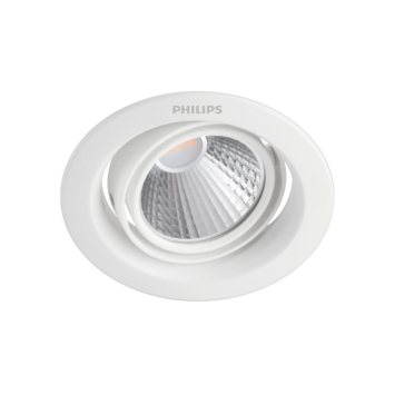 Philips inbouwspot Poweron recessed white set van 3