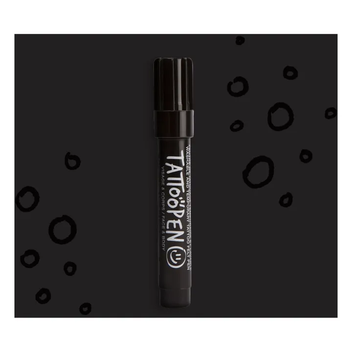 Nailmatic Kids Feutre de tatouage temporaire Tattoopen | Noir