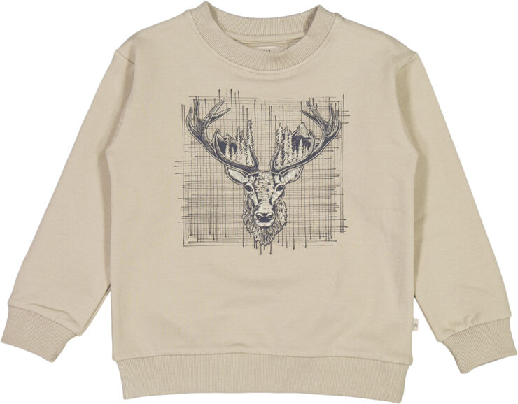 Wheat Sweatshirt Dådyr Gravel