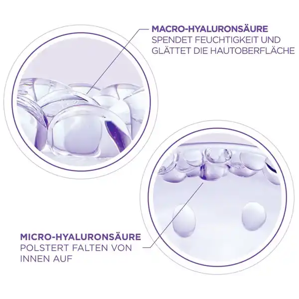 Anti-Age Tagespflege Filler Intensiv Aufpolsternd + Hyaluronsäure LSF 50