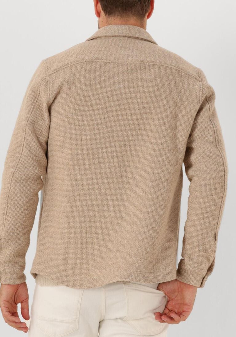 beige profuomo overshirt overshirt structure