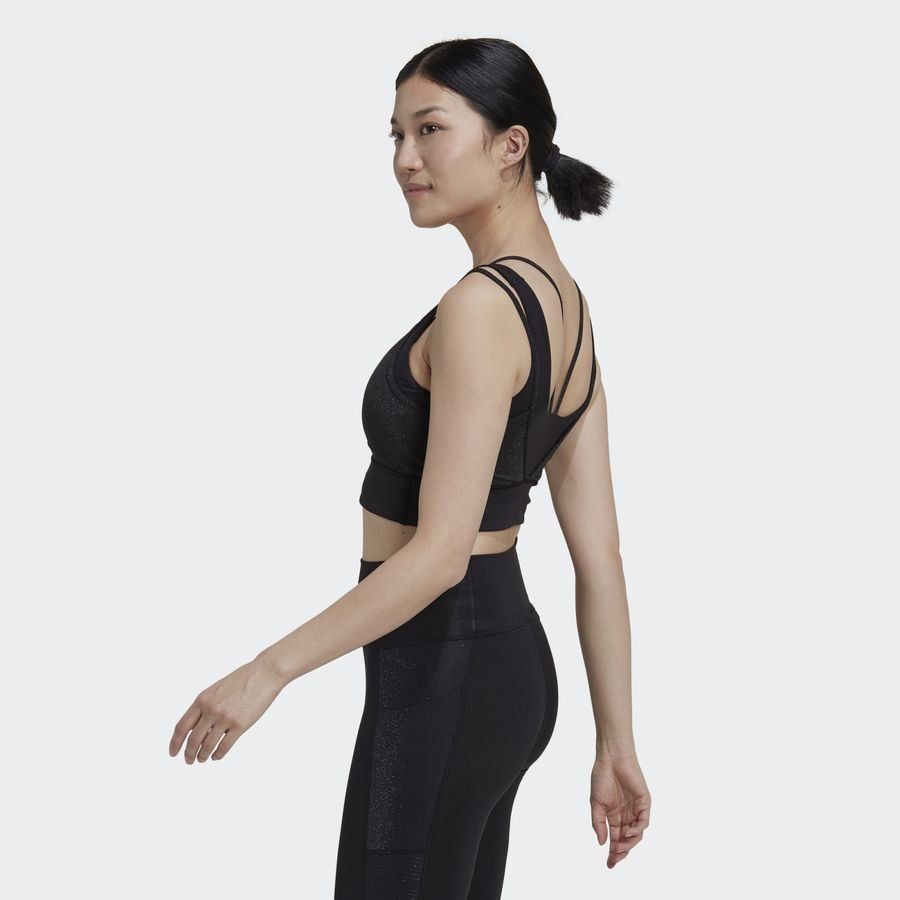 adidas Brassière power Impact - Noir
