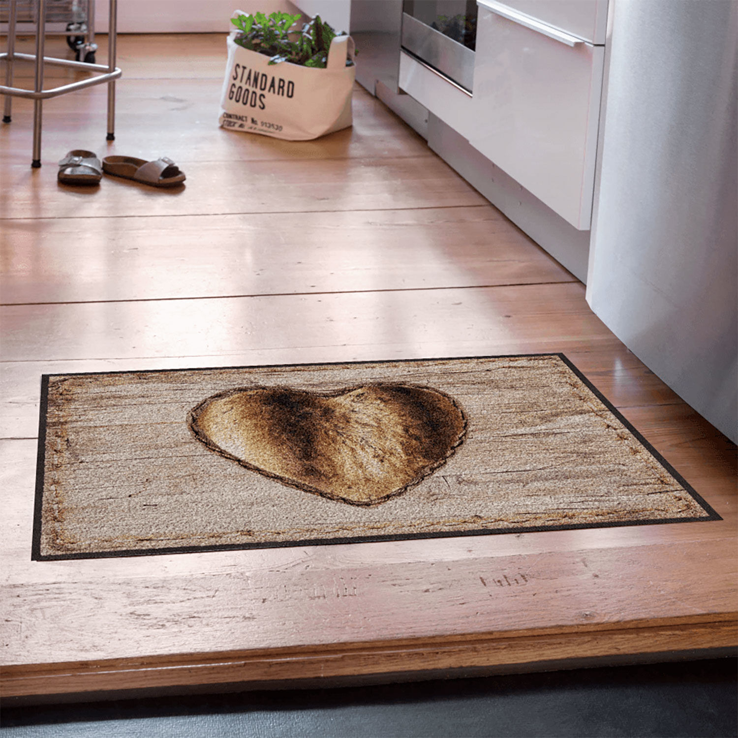 Fussmatte Chalet Heart