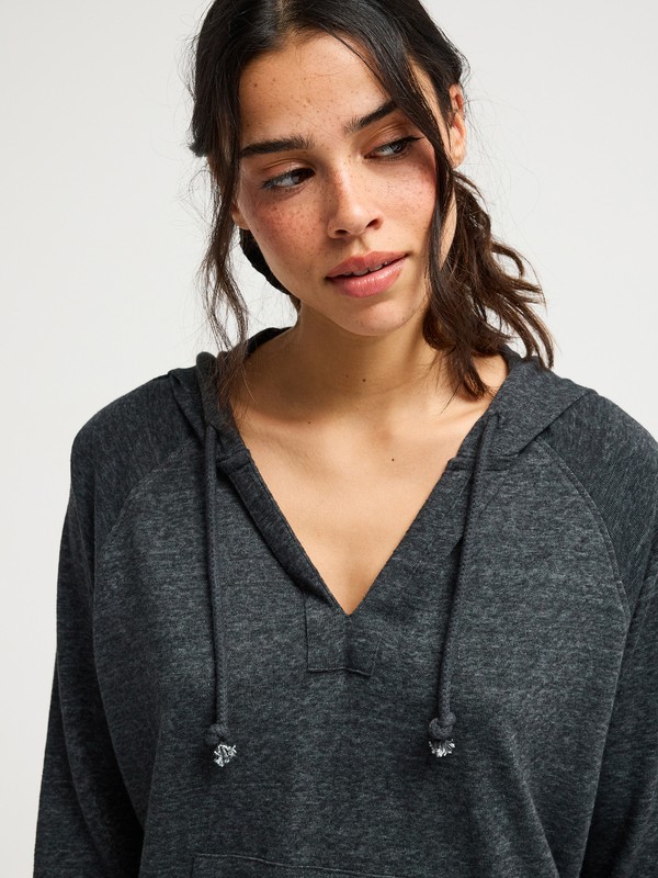 Destination Surf Sweat à capuche Noir Femme