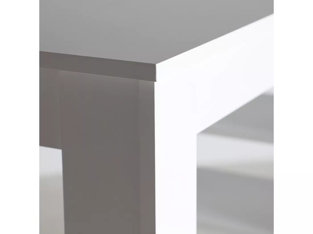 Comptoire en bois mdf blanc 100x50x100 cm
