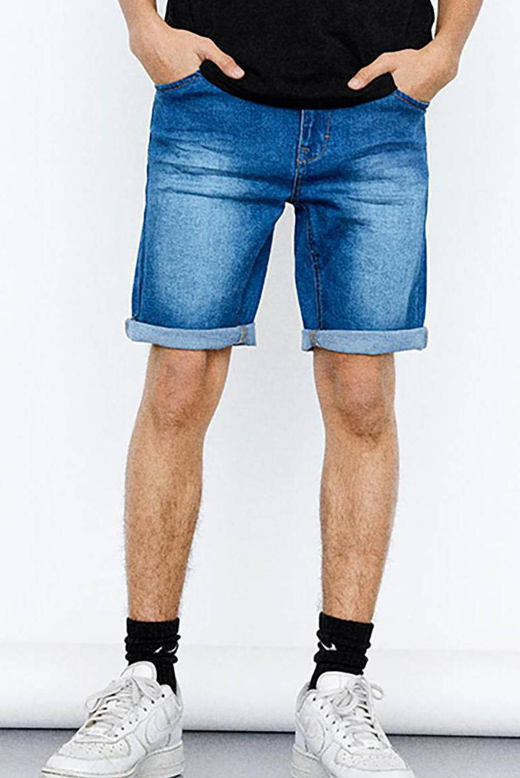 LMTD short NLMSHAUN met katoen stonewashed