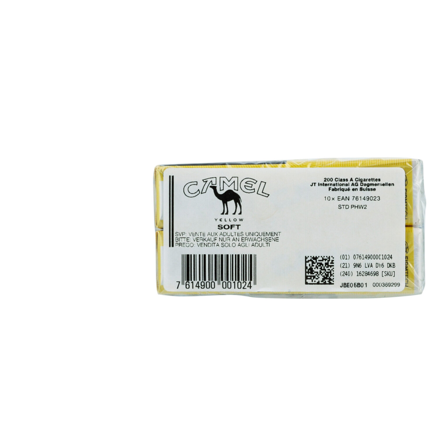 Camel Zigaretten Yellow Soft