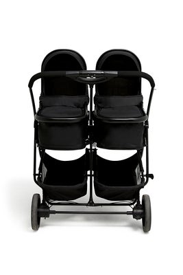 Beemoo Move Twin 2-in-1 Søskenvogn, Black