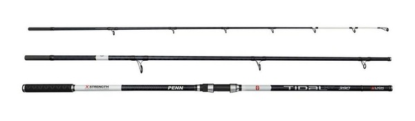 Canne Surfcasting Penn Tidal XT Beach Caster (113-227g/4-8oz) (3 Brins)