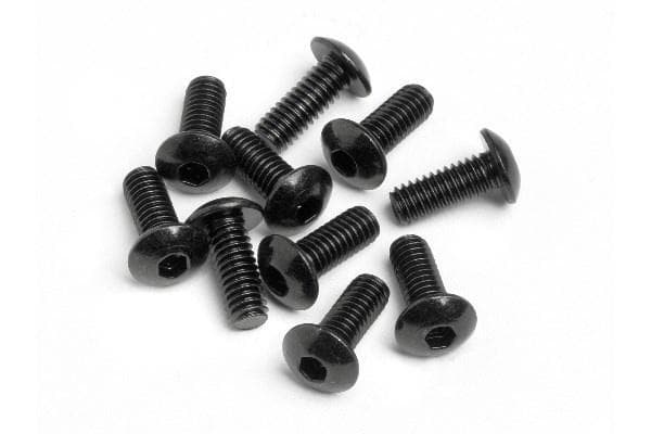 HPI Button Head Screw M4X10Mm (Hex Socket/10Pcs)