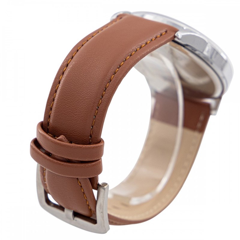Montre Homme M. JOHN bracelet Cuir Marron