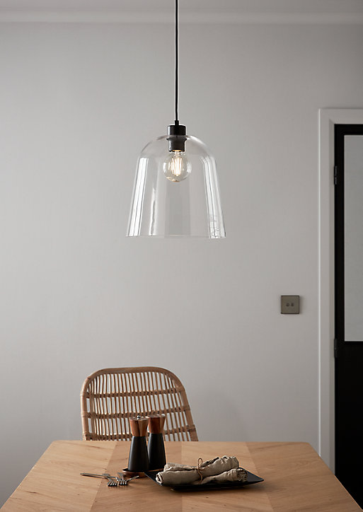 Suspension Calume GoodHome verre 42W IP20 E27
