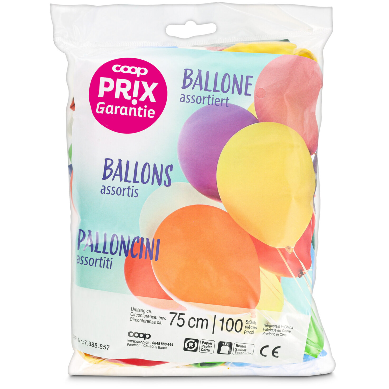 Prix Garantie Ballone 100 Stück 75cm