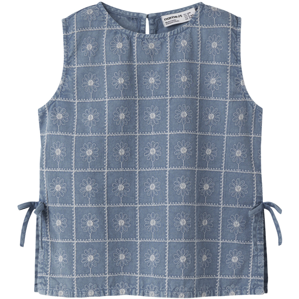 Køb Name It Faded Denim Nkfherta Sl Top