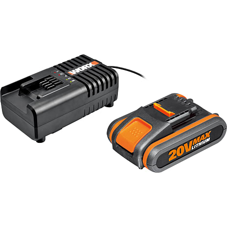 WORX batterisæt 20v, 2.0 h WA3601