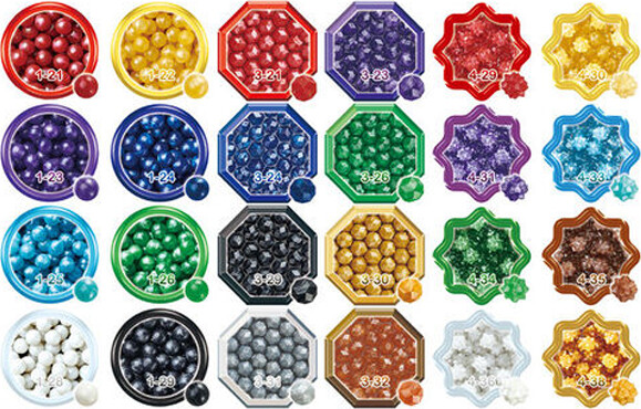 Aquabeads Perler - Shiny Refill Sæt - 2000 Stk