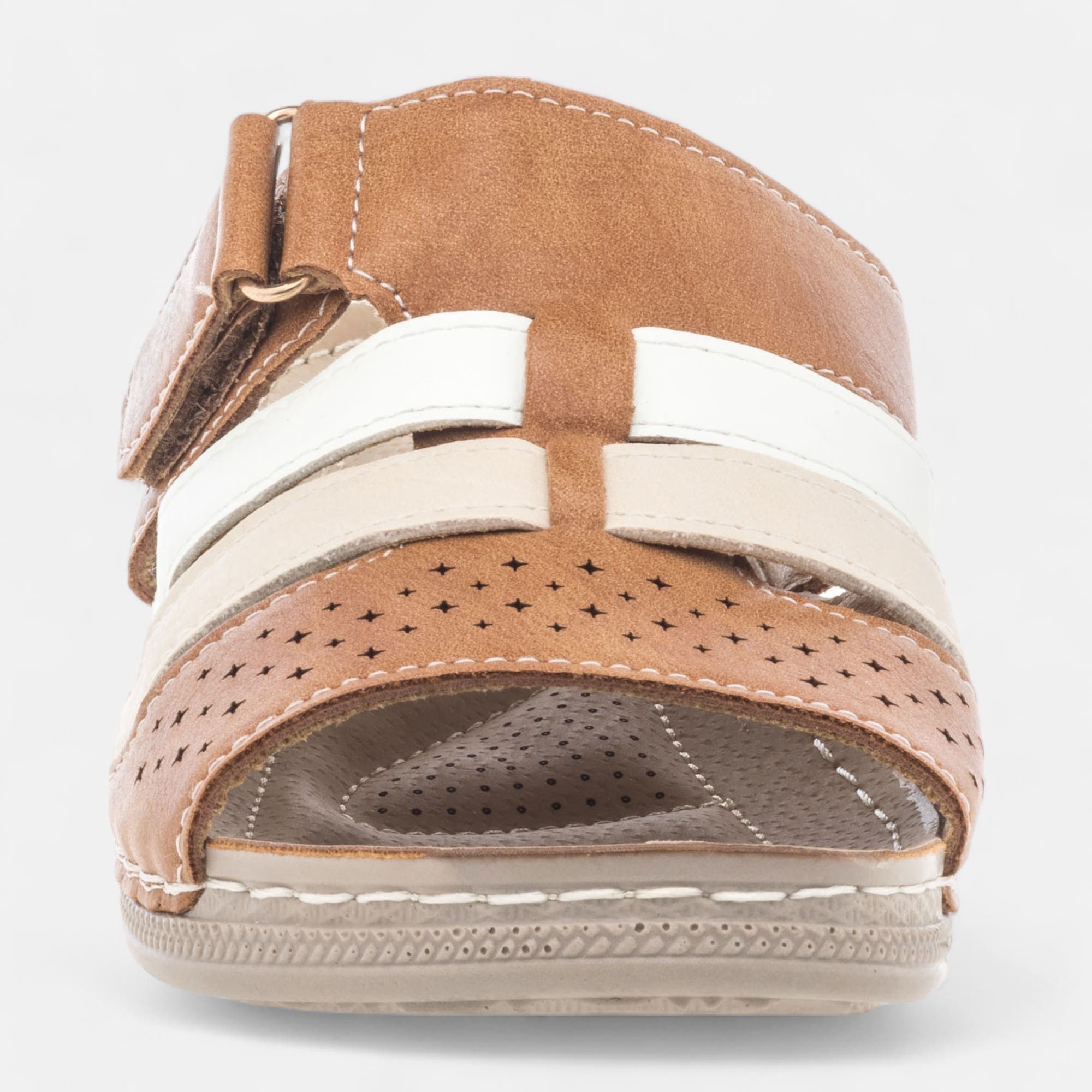 Mules Femme camel
