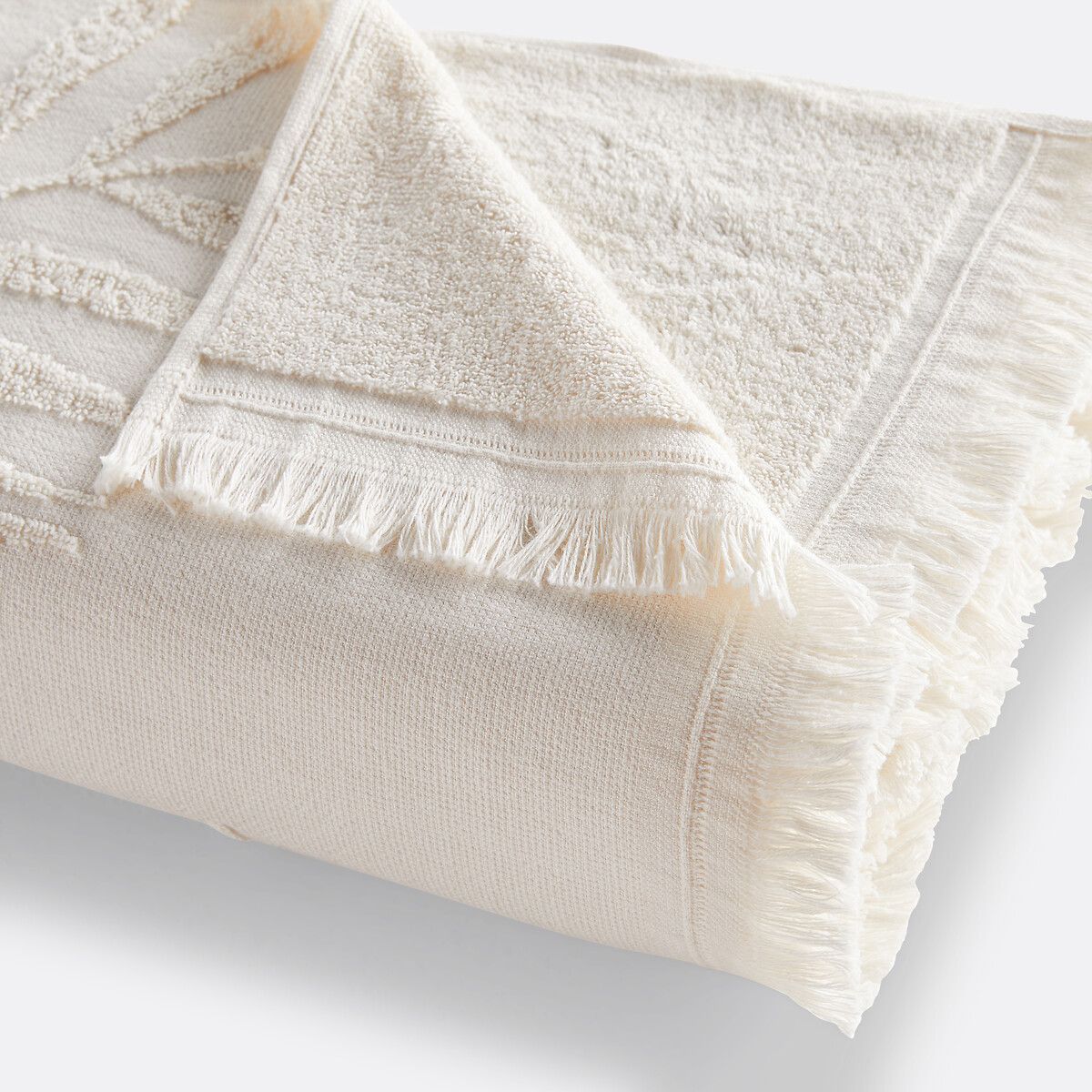 LA REDOUTE INTERIEURS<br>Toalha de banho maxi em bouclette terry 500 g/m², Jobe