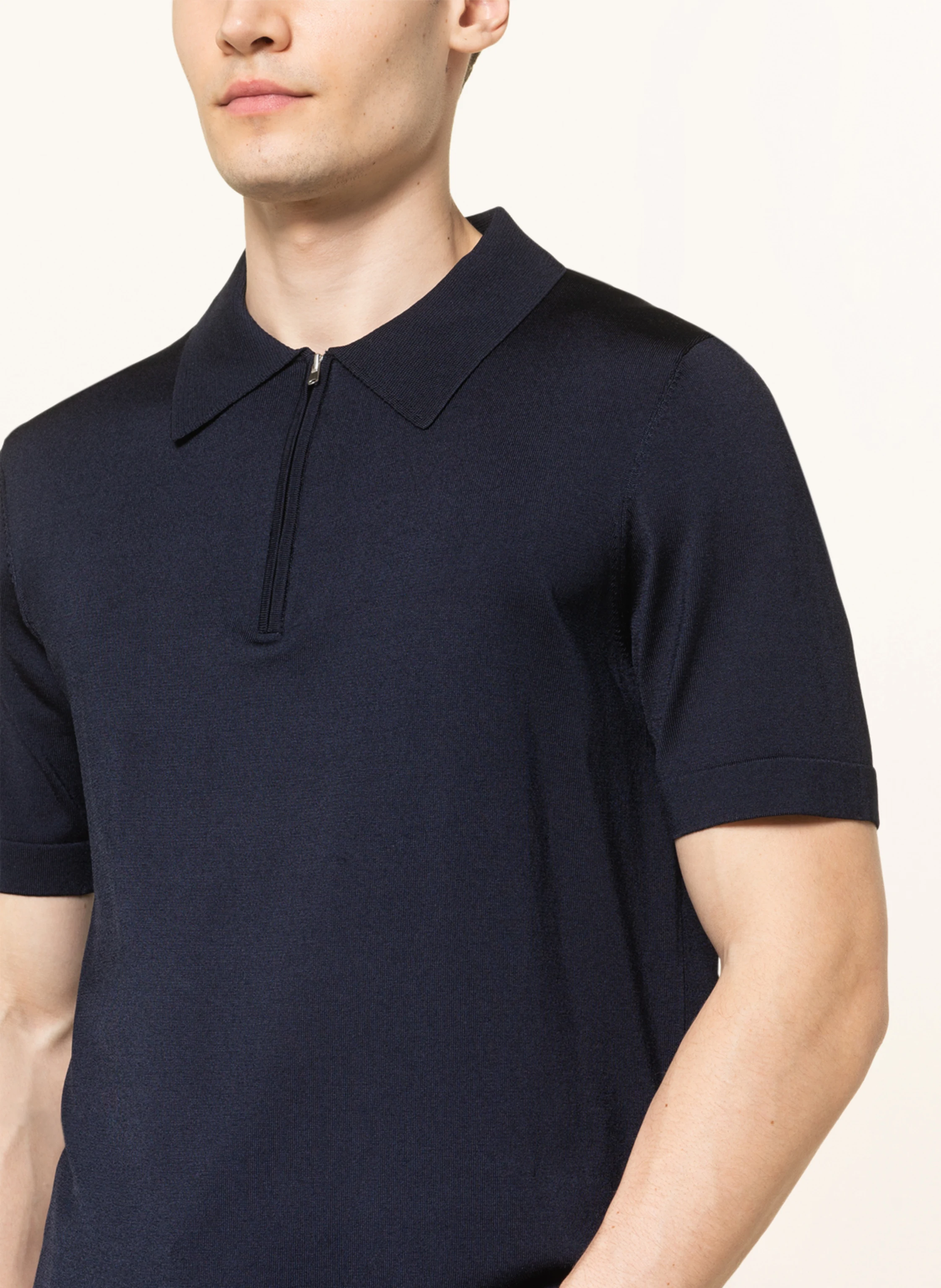 SANDRO Strick-Poloshirt