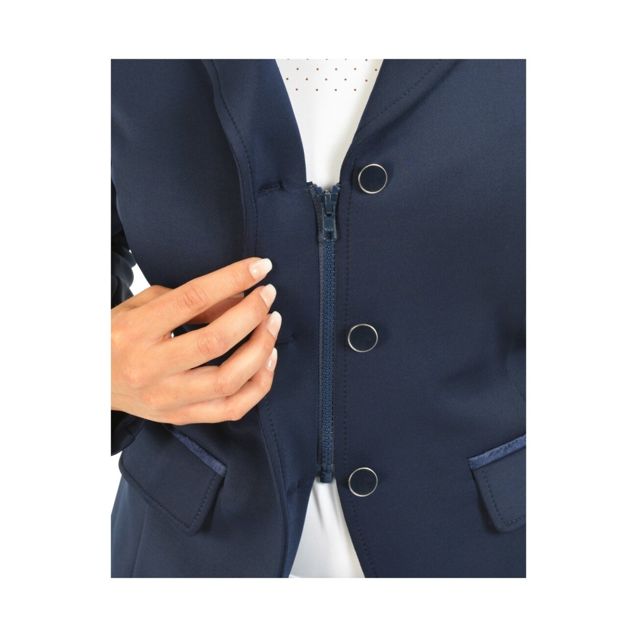 4Riders Turnierjacket Windsor navy 34  - EU