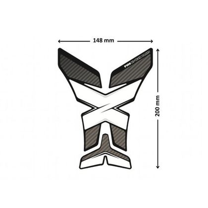 Protège réservoir Puig X-TREME Universel - Gris