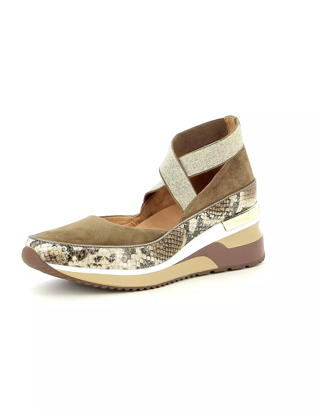 MAM ZELLE VOLOU - Ballerines & babies Argile