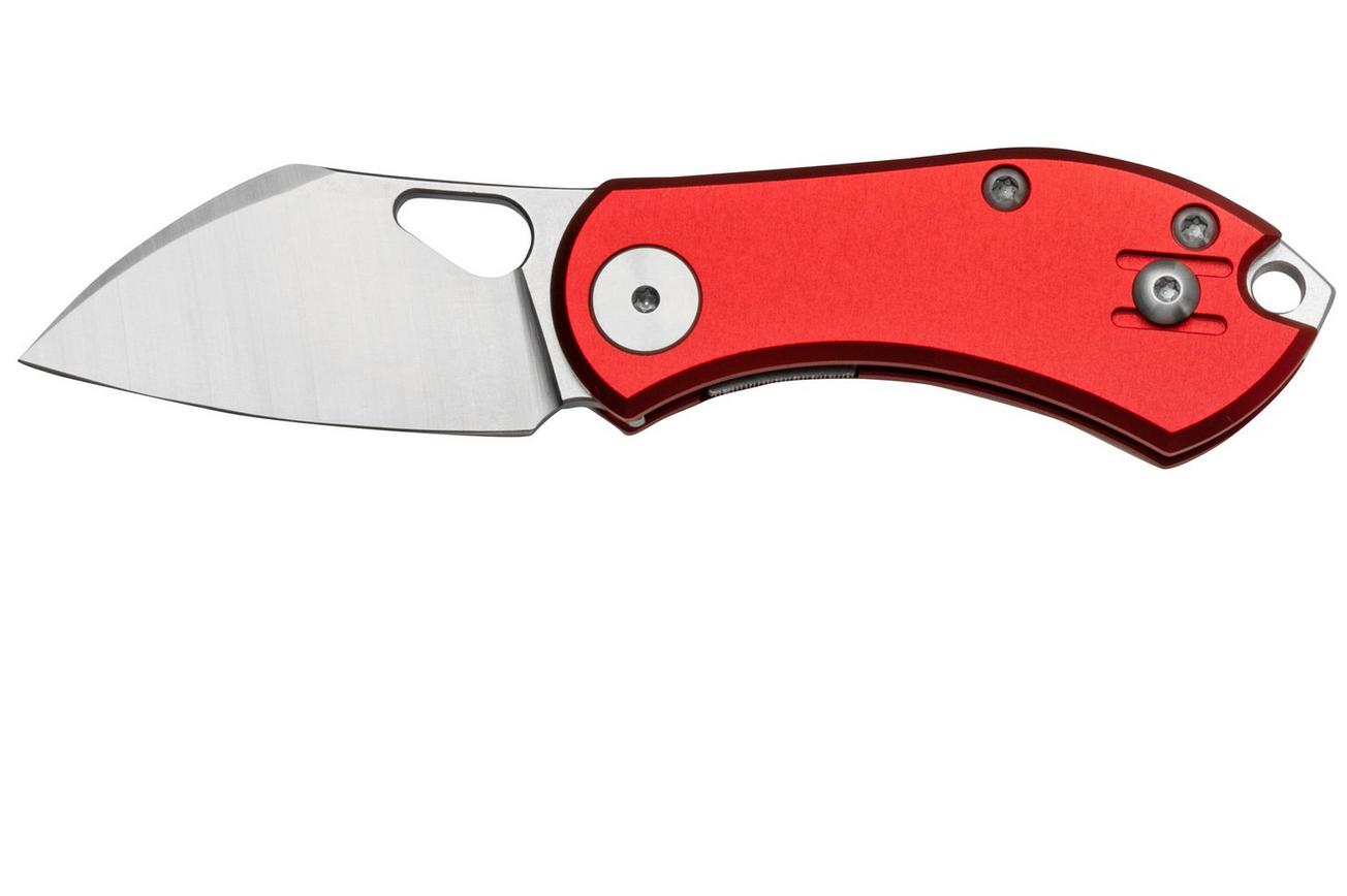 GiantMouse ACE Nibbler Red Aluminum, N690 zakmes, Ansø en Voxnaes design