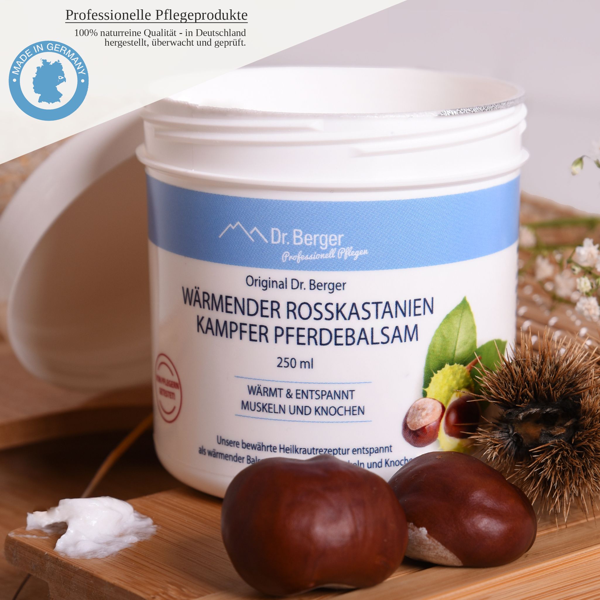 Original Dr. Berger Wärmender Rosskastanien Kampfer Pferdebalsam