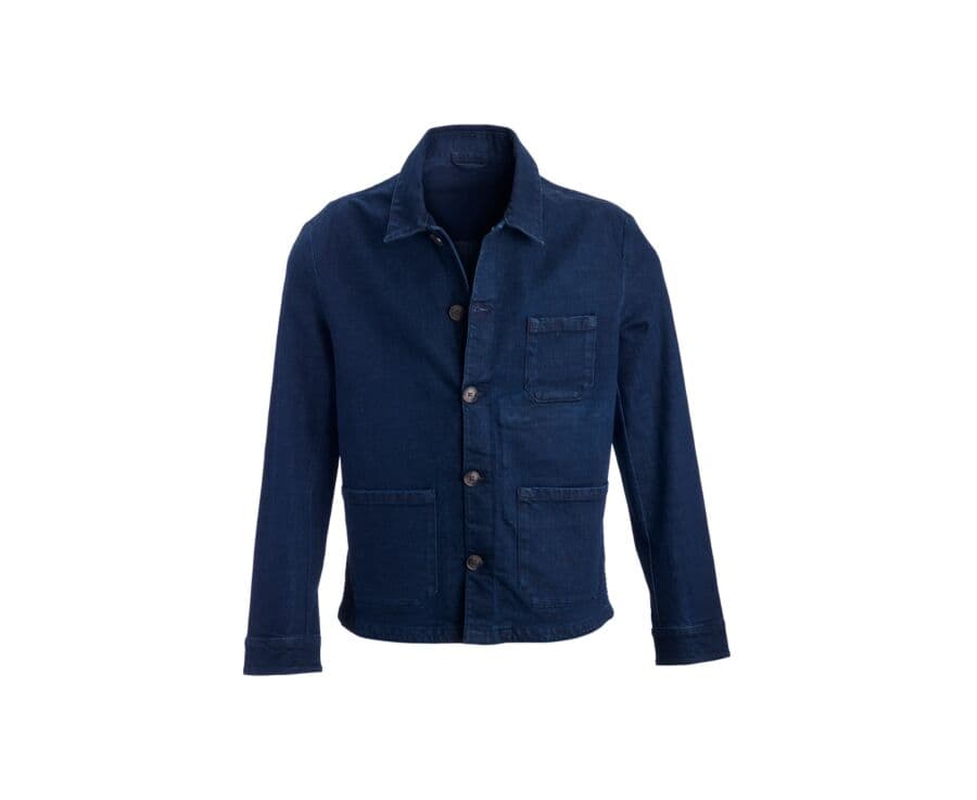 Veste en jean homme Indigo brut - FÉLICIEN