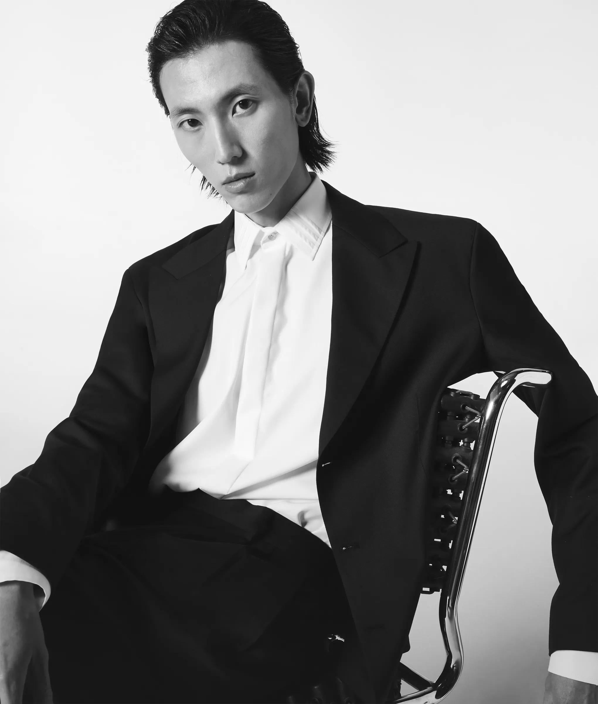 KL Studio enkelvoudig gesloten blazer