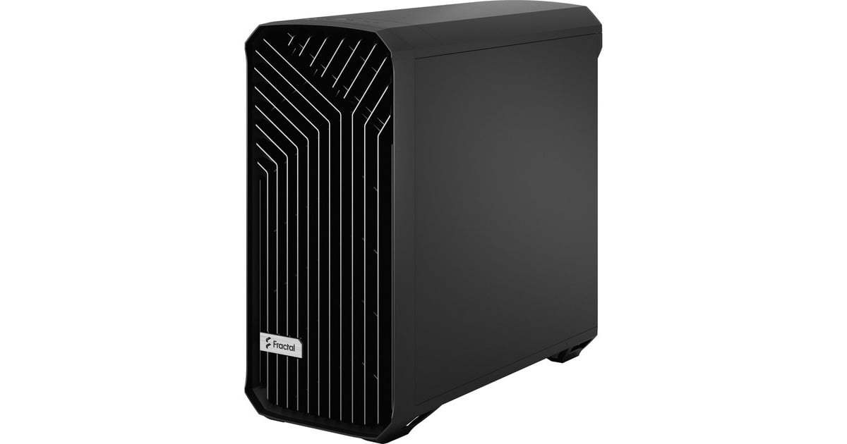 Fractal DesignTorrent Black Solid midi tower behuizing  (Zwart | 2x USB-A | 1x USB-C)