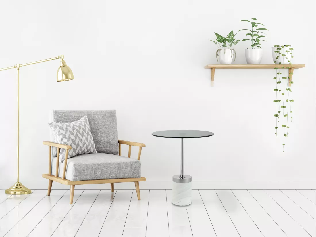 Table d'Appoint en Marbre 