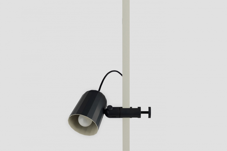 Hay Noc klemlamp LED donkergrijs