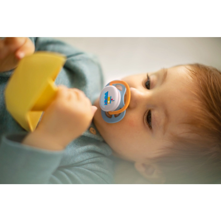 Philips Avent Schnuller ultra air SCF08001 Collection Happy 0-6m Boy MamaBoat im Doppelpack
