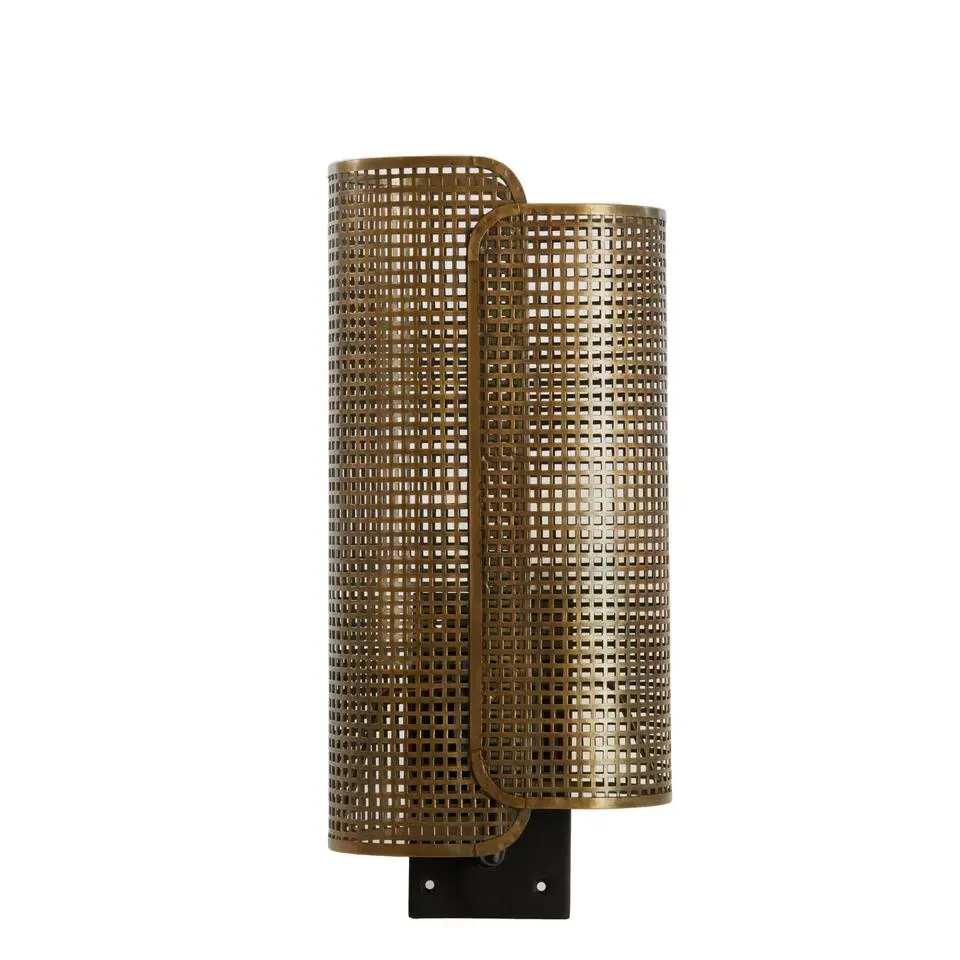 Wandlamp Maci - Brons - 20x16x45cm