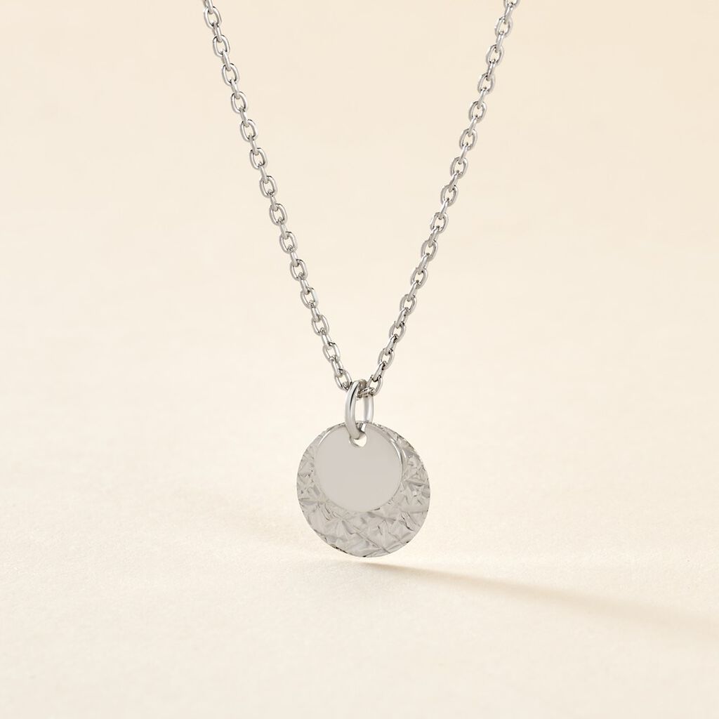 Collier Tatienne Argent Blanc