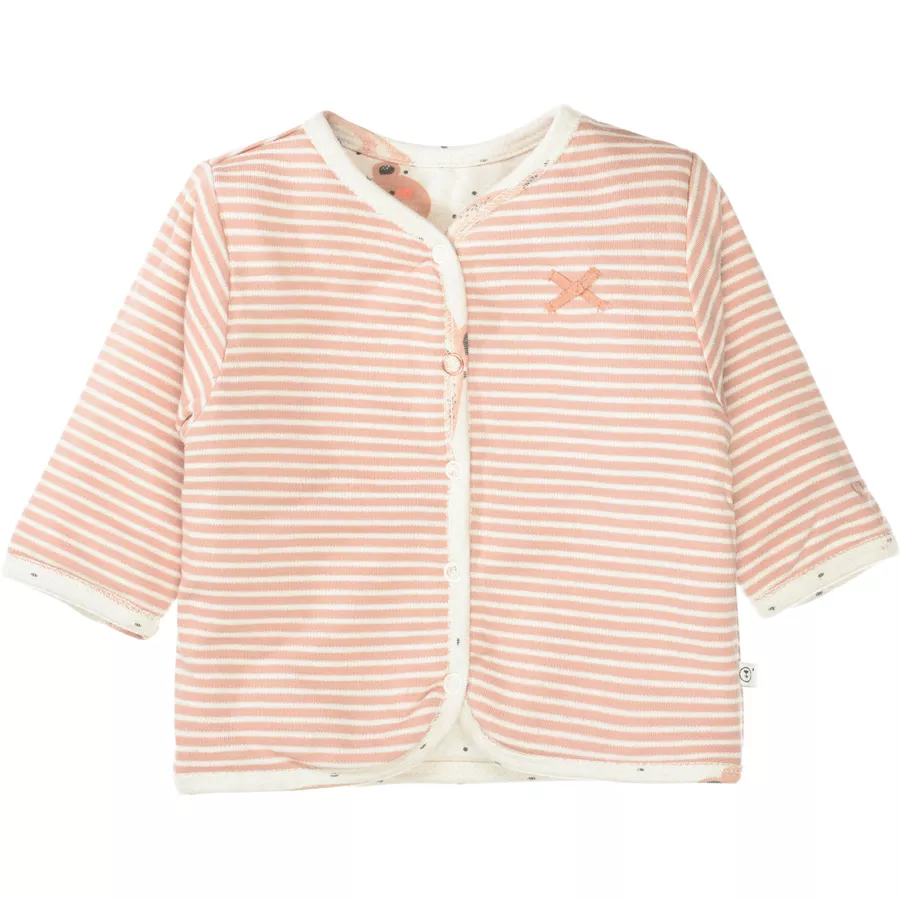 Staccato Wendejacke wattiert beige melange gemustert