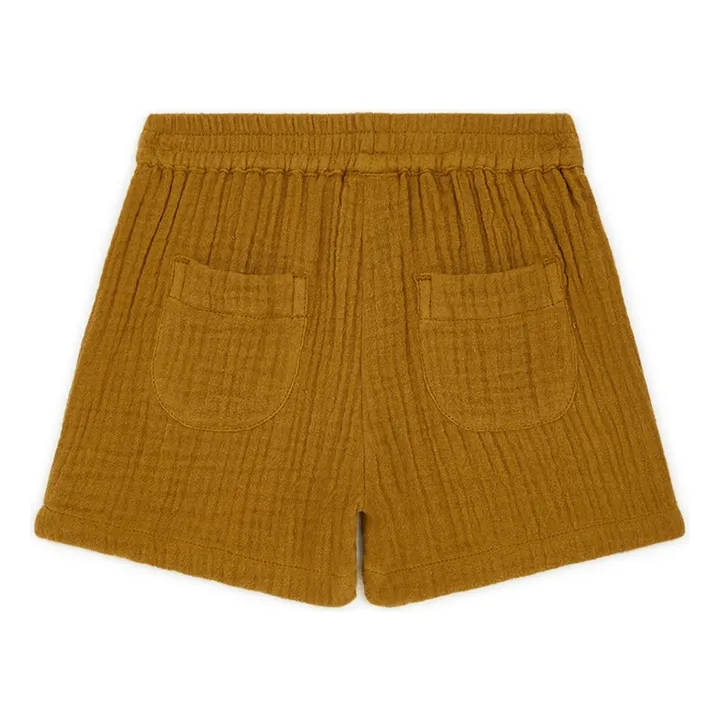 Bonton Short Ramb Gaze de Coton Bio | Ocre