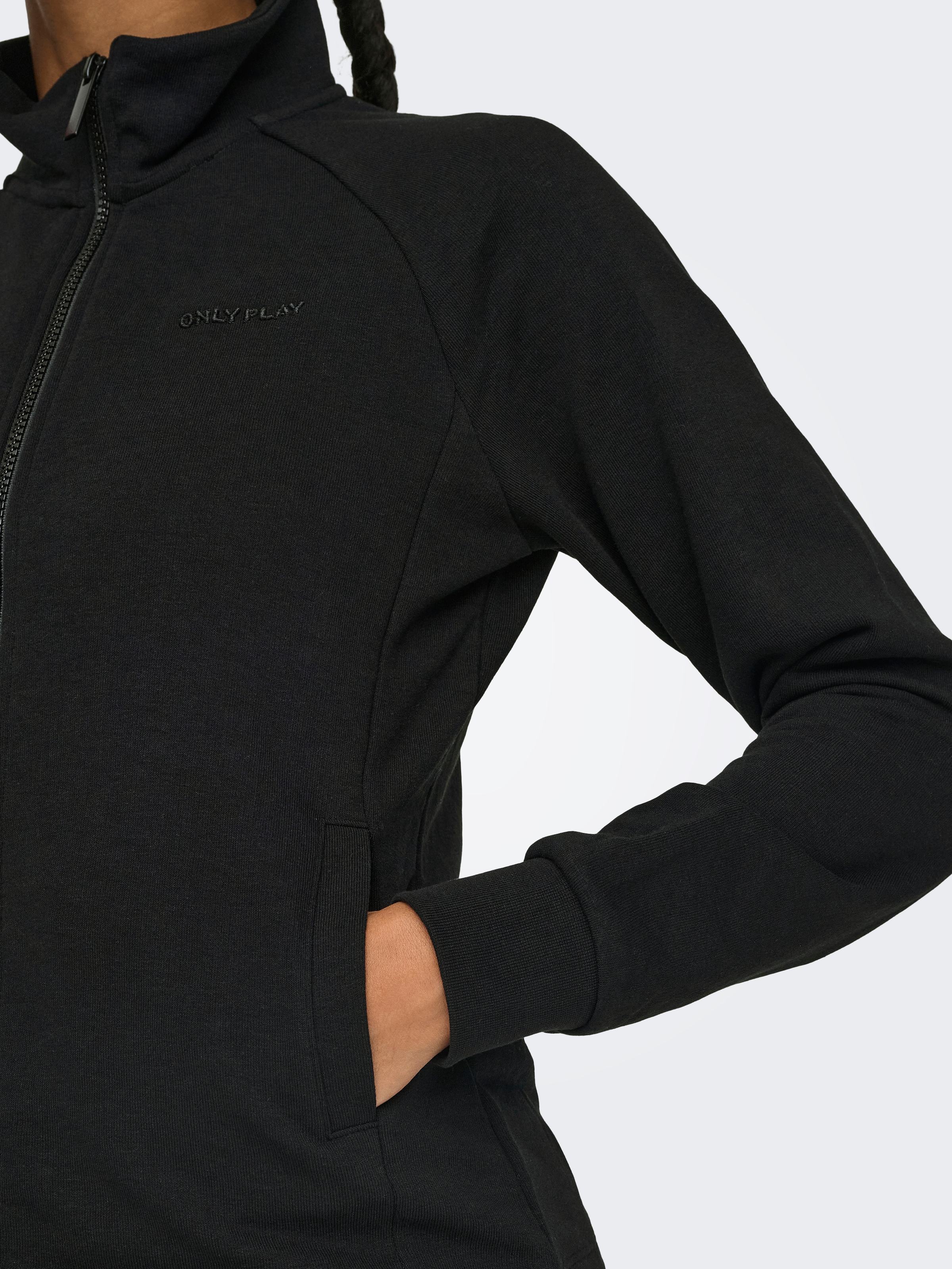 ONLY Play Sweatjacke »ONPMELINA LS HN ZIP SWT NOOS«