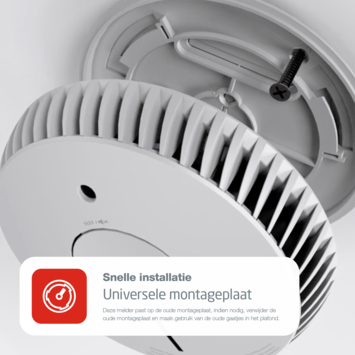 FireAngel optische rookmelder met lithium batterij (levensduur 10 jaar)