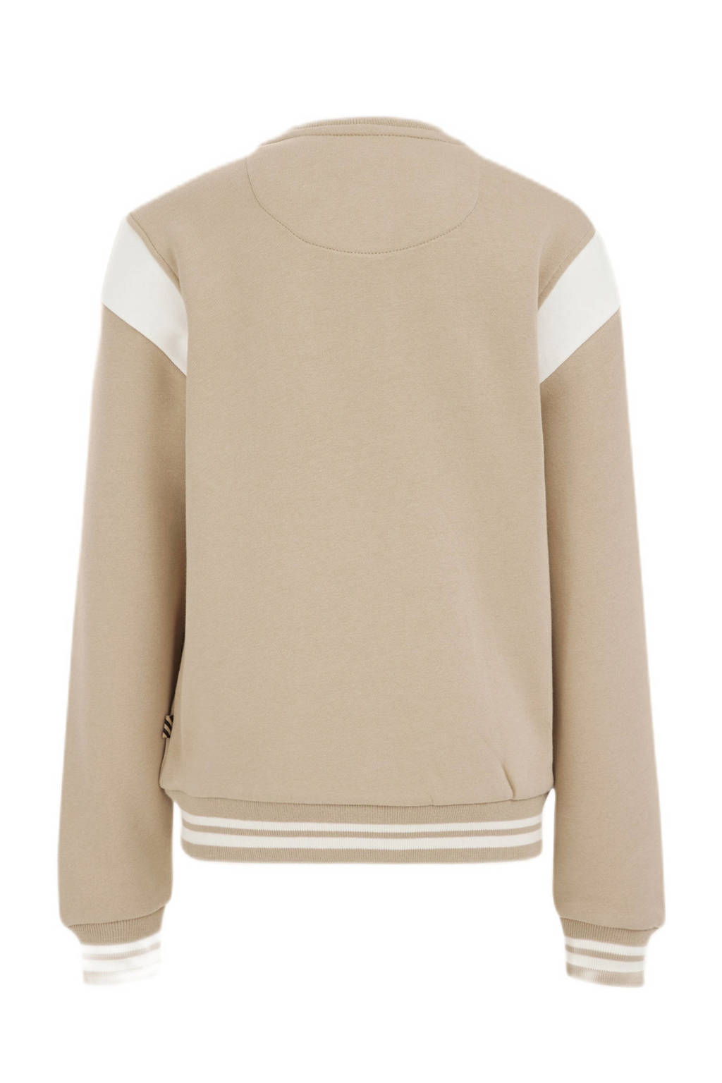 WE Fashion jasje zand/wit