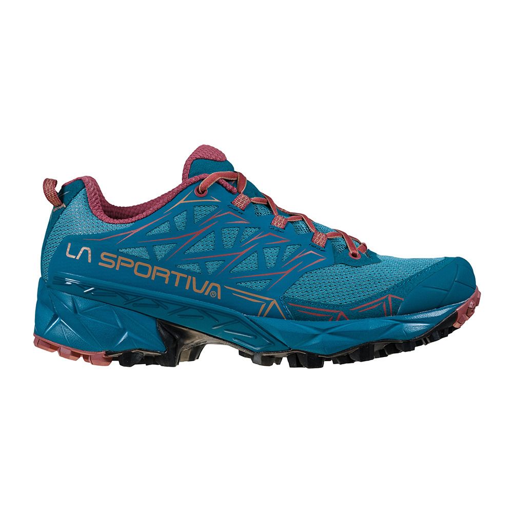 La Sportiva AKYRA - Chaussures trail Femme ink/rouge