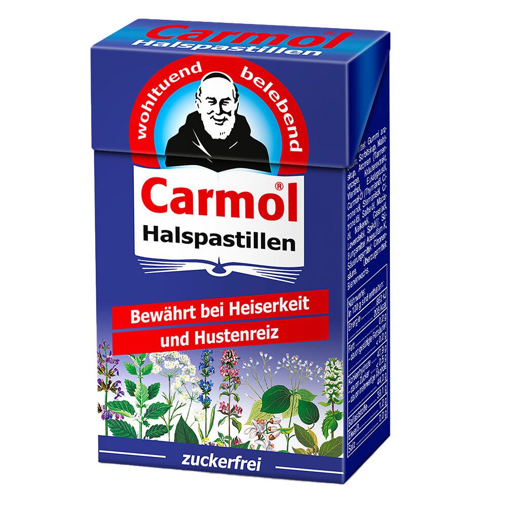 Carmol Halspastillen zuckerfrei