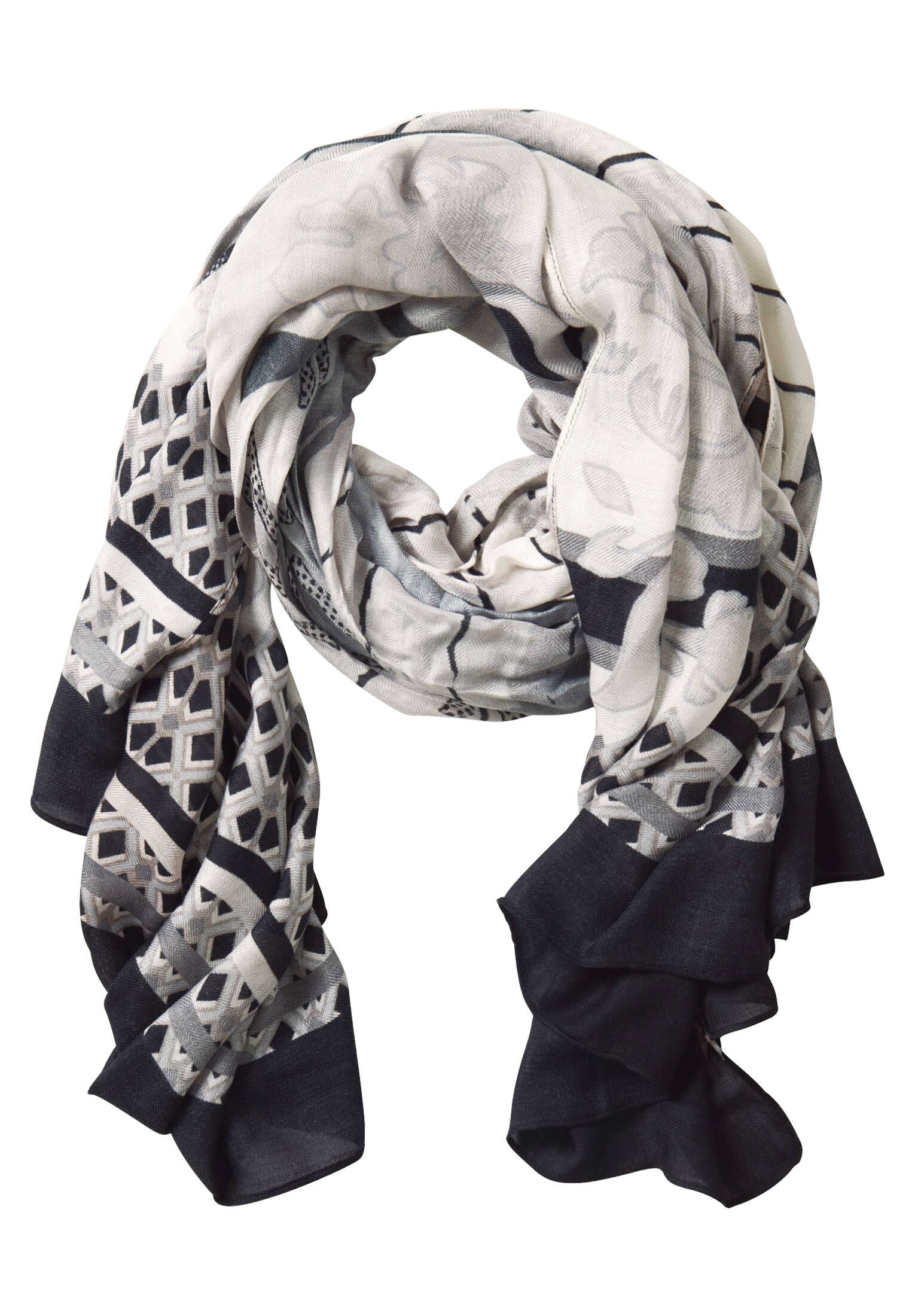 Betty Barclay| Damen Tuch mit Aufdruck