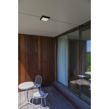 LUTEC wandlamp Helena 14,8W antraciet