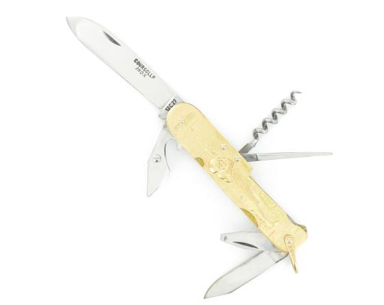 Musicien - Femme aux Sabots - 6 pièces - Inox Couteau de poche par Coursolle