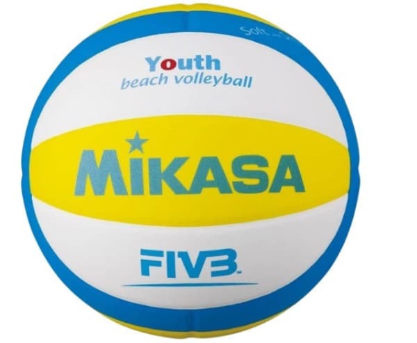 Mikasa VS160W gul og blå volleyball str. 4
