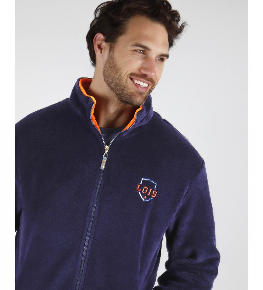 Robe de manga comprida Lois Navy Reserve