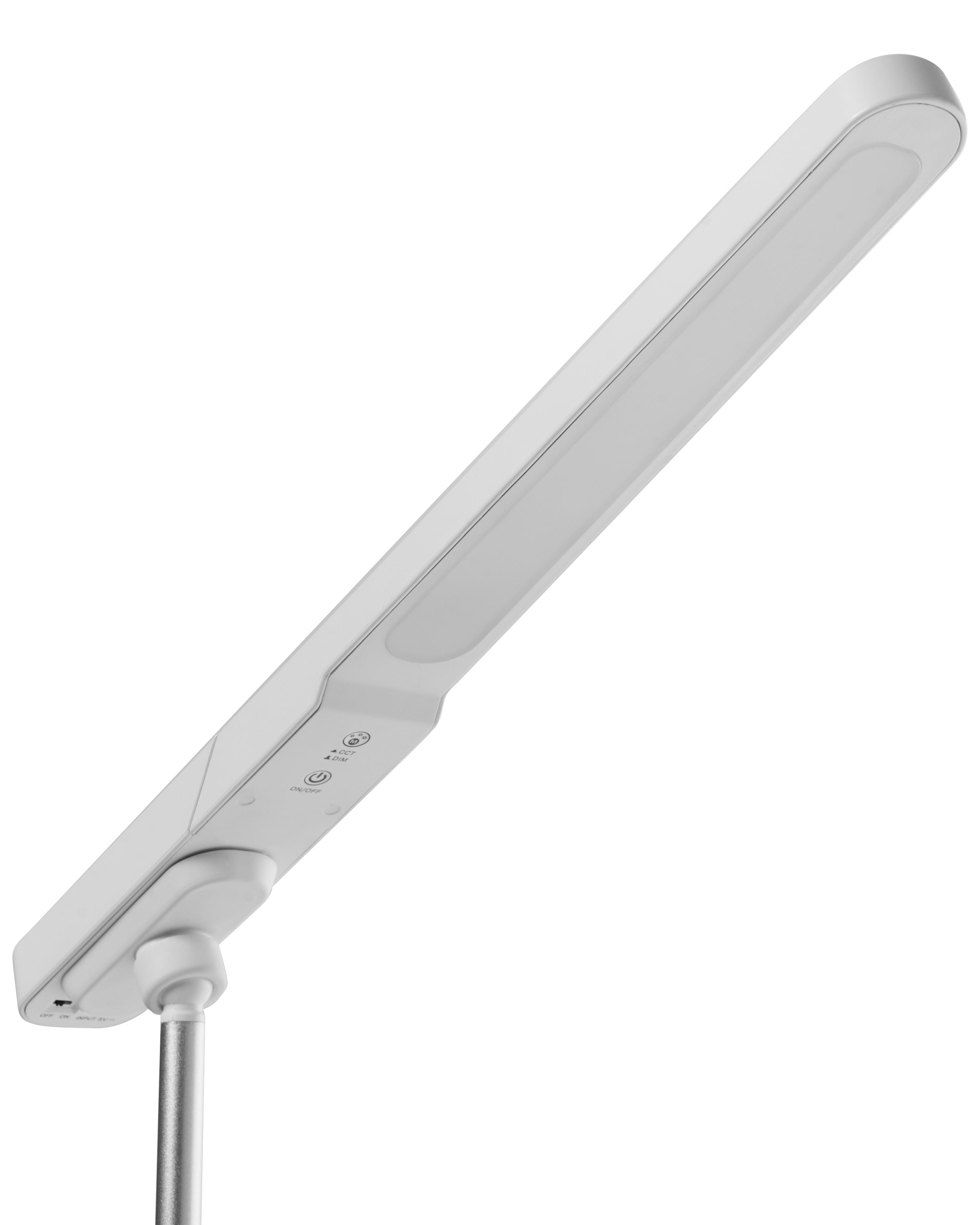 LED bureaulamp TUCANA met dimmer Wit